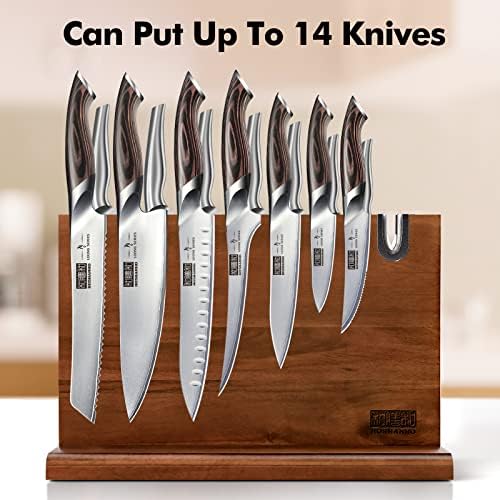 Double-Sided Magnetic Knife Block