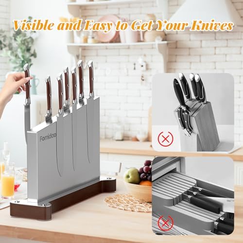LARGE Magnetic Knife Holder for Kitchen and More