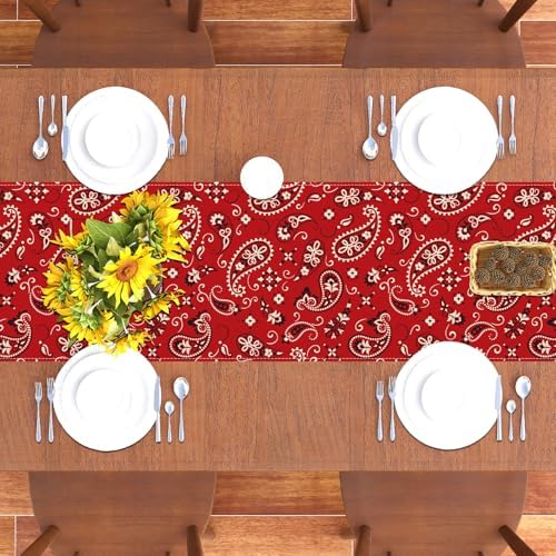 Paisley Party Percentages - Western Tablecloth