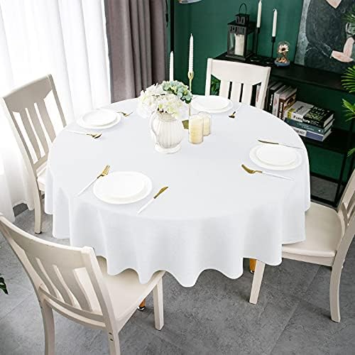 Qidordour Round Dining Tablecloth 60 inch