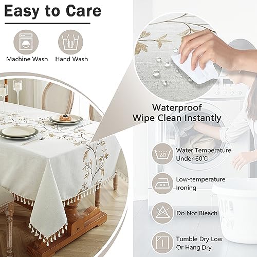 Elegant Heavy-Duty Tablecloth for Resolve Occasions