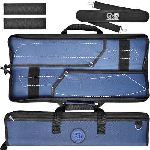 XYJ Chefs Knife Roll Bag with Shoulder Strap