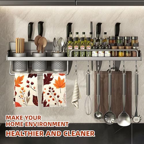 Rustic Fall Kitchen Towels Set