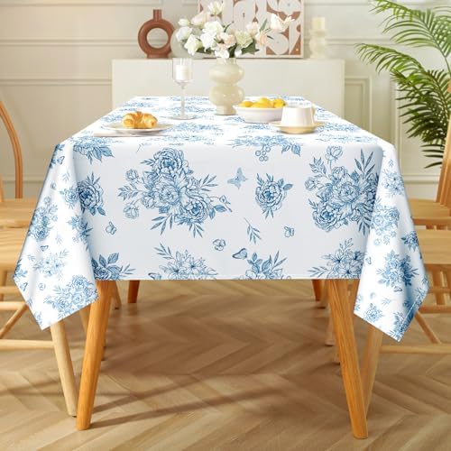 Stylish Rustic Floral Tablecloth for Home Kitchen Use