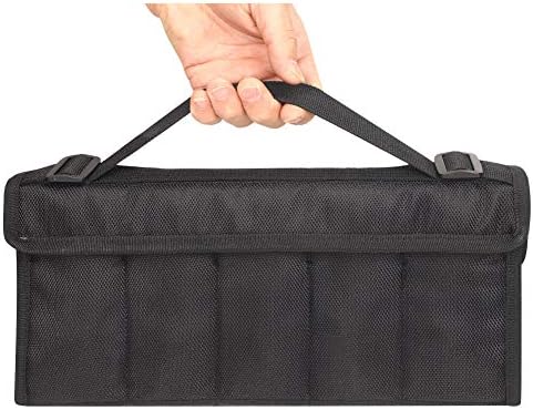 10-Pockets Knife Case for Butterfly Knives Folding Knives and Survival Tools