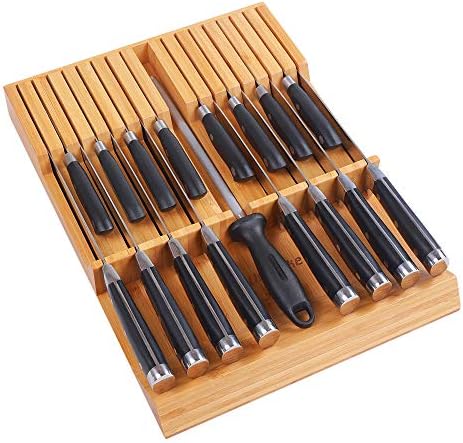 Utoplike Bamboo Knife Block