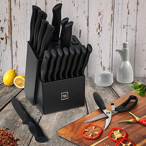 HUNTERDUAL 19 Pcs Kitchen Knife Set for Home Use