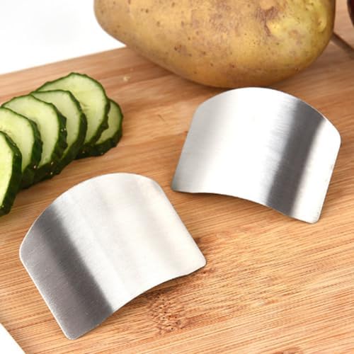 Stainless Steel 4-Piece Cutting Guards for Kitchen Dicing Slicing