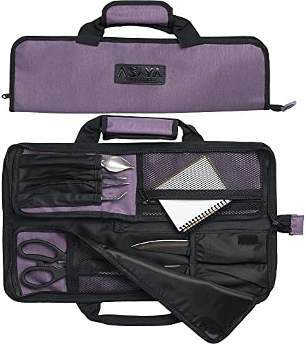 Asaya Chef Knife Roll Bag - 12 Pockets