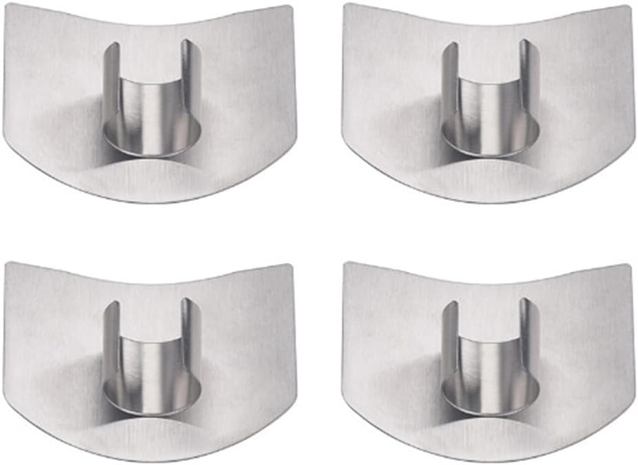 Stainless Steel 4-Piece Cutting Guards for Kitchen Dicing Slicing