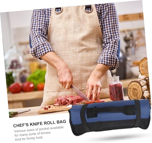 SHOWERORO 22 Slots Portable Chef Knife Holder