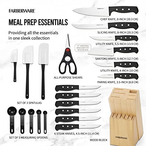 Bundled Precision Farberware Cutting Tools Set