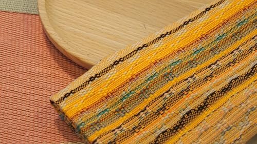 Citizens of the Beach 8-Piece Yellow Orange Turkish Cotton Dishcloth Set