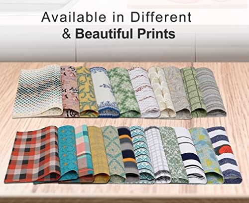 RUVANTI Modern 100 Cotton Placement Mat Set for Dining Tables 100 cotton