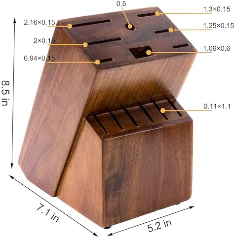 10-in-1 Universal Kitchen Knife Block