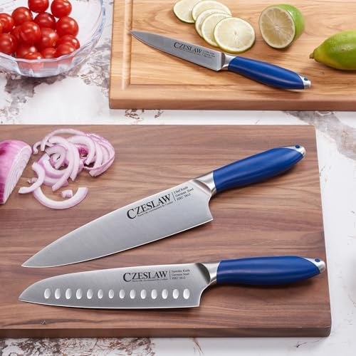 Sharp 3-Piece Chef Knives Set