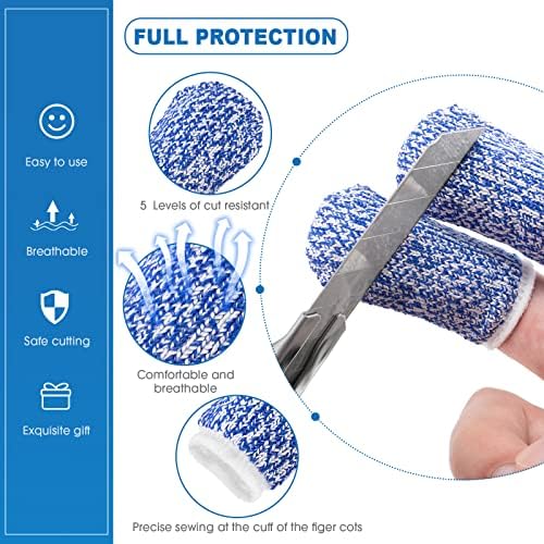 Protect Your Hands with Easy-to-Use stainless steel finger guard set