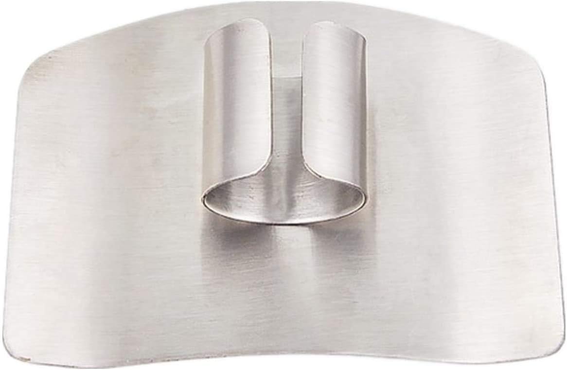 ReNext 2-PACK stainless steel finger guards for cutting slicing and protecting