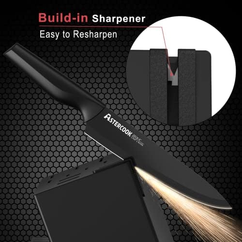 Sharp 21-Piece Knife Set Kitchenessential Collection