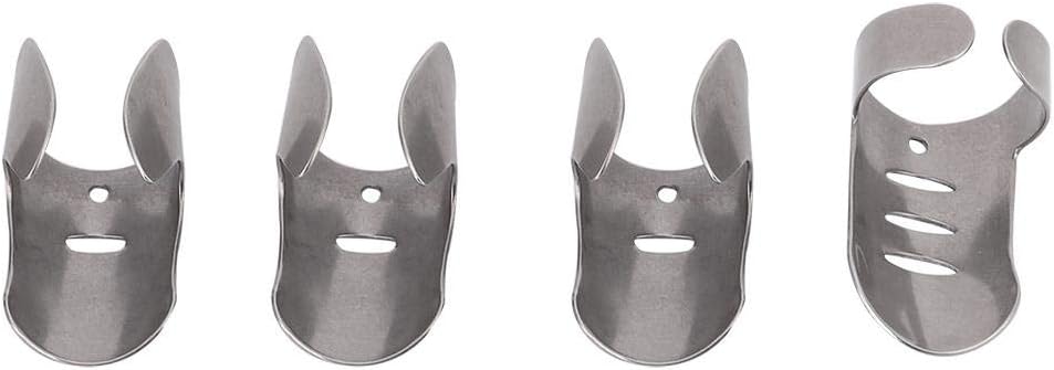 4-Piece Stainless Steel Finger Guards Safe Practical Protection for Your Kitchen