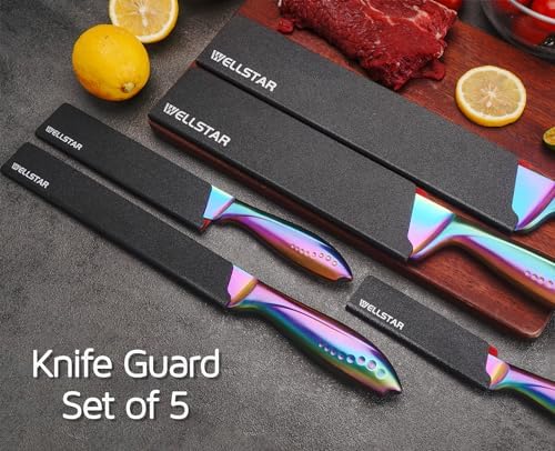 WELLSTAR Knife Edge Guards BPA-Free 5-Piece Set