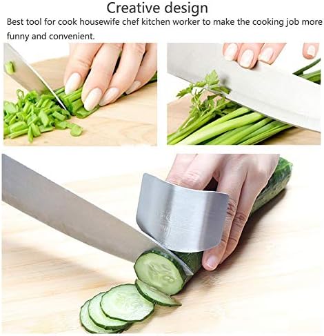 Stainless Steel Finger Protector Kitchen Safety Tool