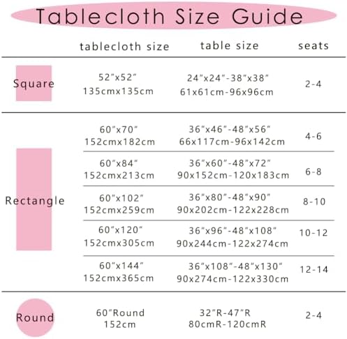 Premium Pink Gingham Tablecloth