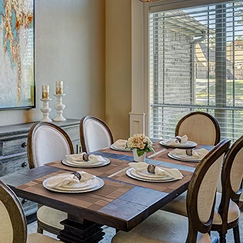 Aofmee 4-Pack Heat-Resistant Place Mats