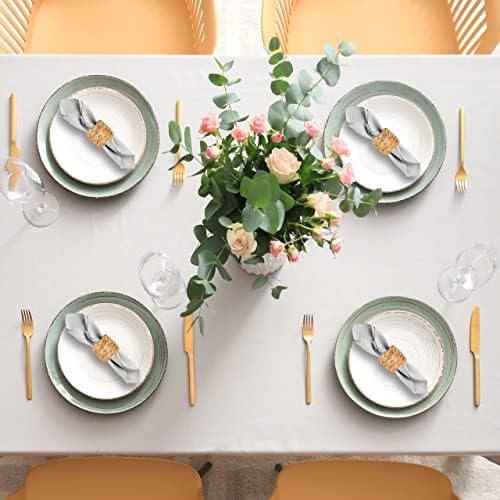 BARIEN Eco-Friendly Napkin Rings Set of 20