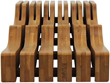 Bamboo Knife Organizer