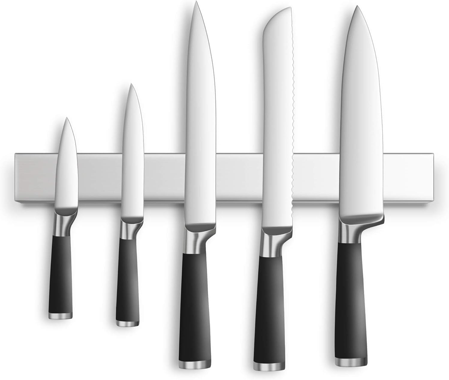 Professional 16 Magnetic Knife Strip Stainless Steel Durable Kitchen Organizer