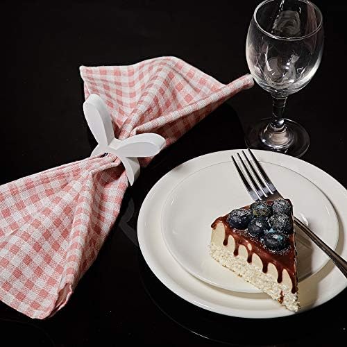 Easter Bunny Napkin Rings Set