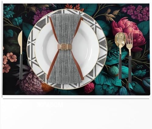 Bloom with Color - Peony Floral Place Mats