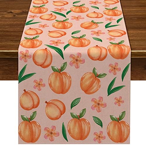Peach Table Runner - Summer Satisfaction