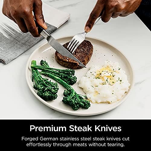 Ninja 14-Piece Knife Set with Black Block and NeverDull Sharpener