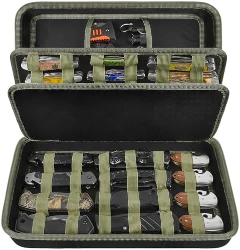 Compact Tactical Knife Storage Case for 48 Pocket Knives