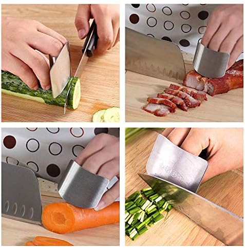 Stainless Steel Finger Protector Kitchen Safety Tool