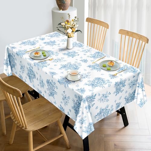 Stylish Rustic Floral Tablecloth for Home Kitchen Use