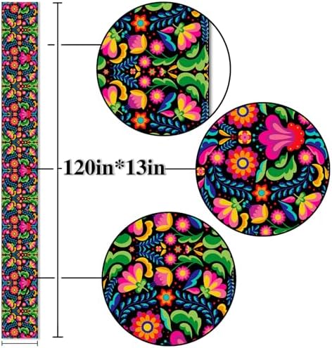 Nepnuser Mexican Table Runner for Cinco De Mayo