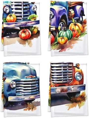 Cozy Corner Comforts Modern Autumn Tea Towels