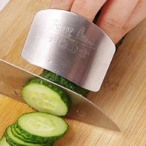 Stainless Steel Finger Guard for Safe Kitchen Use