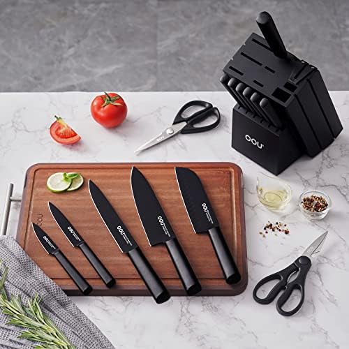 15-Piece Kitchen Knife Block Set