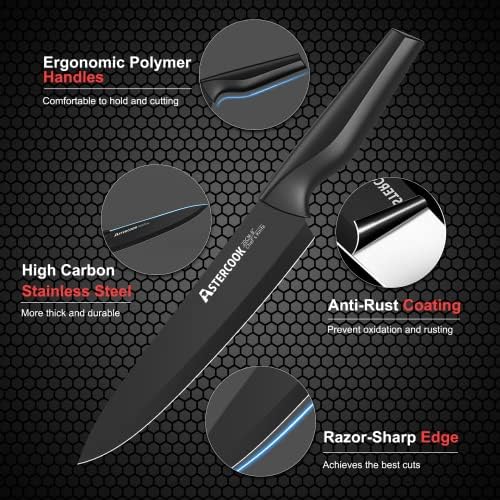 Sharp 21-Piece Knife Set Kitchenessential Collection