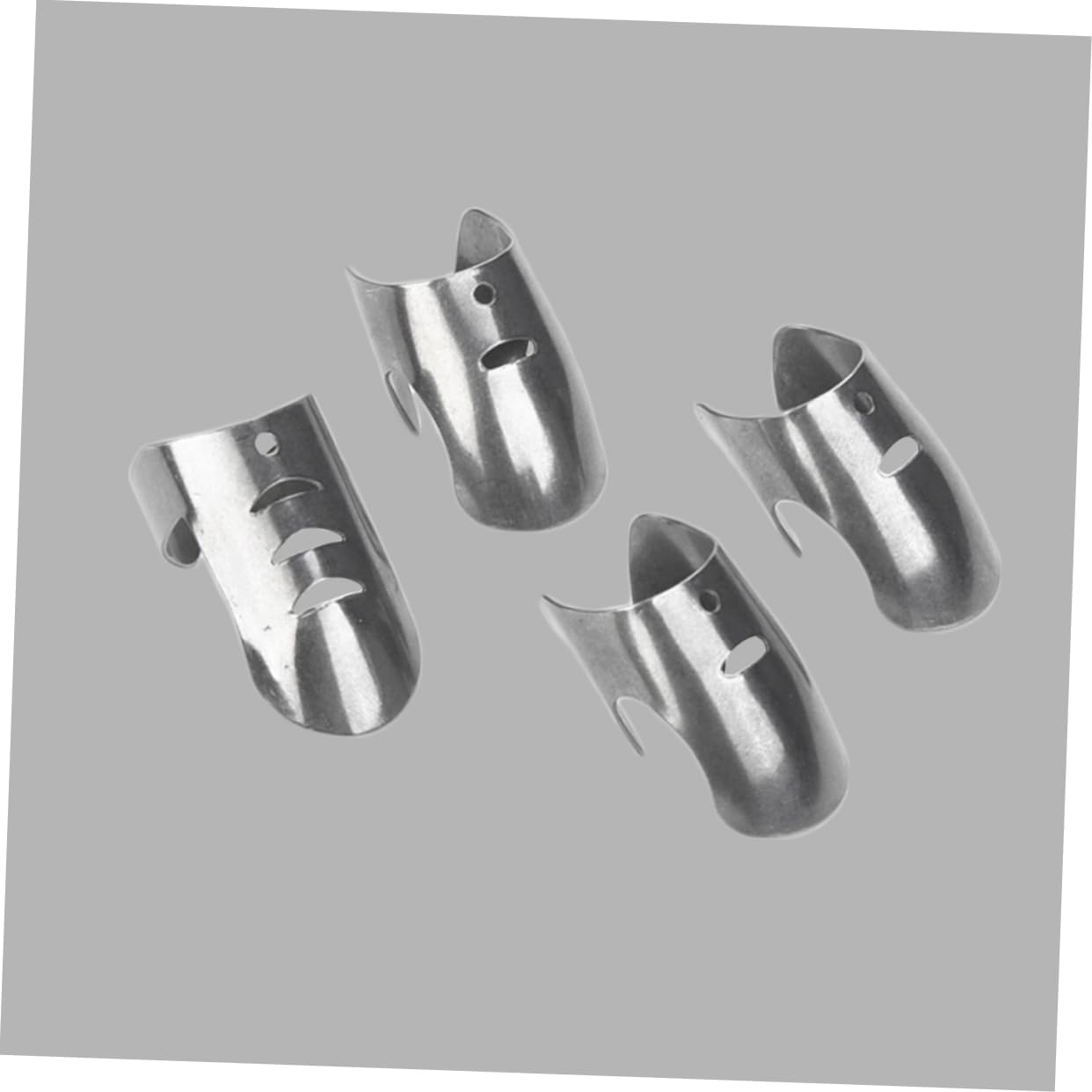Cabilock 4-Piece Stainless Steel Finger Protectors Kitchen Safety Guard