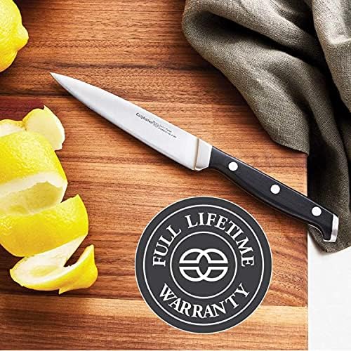 Calphalon Kitchen Knife Set with Self-Sharpening Block Sharp for Life