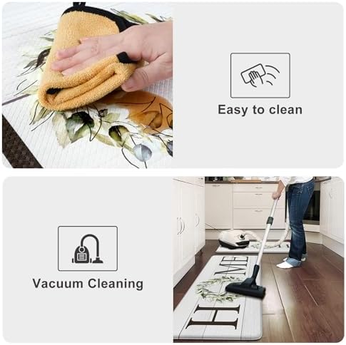 Comfort Anti-Fatigue Kitchen Rugs Set