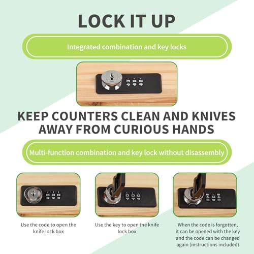 Safe Kitchen Knife Storage Box for Kids