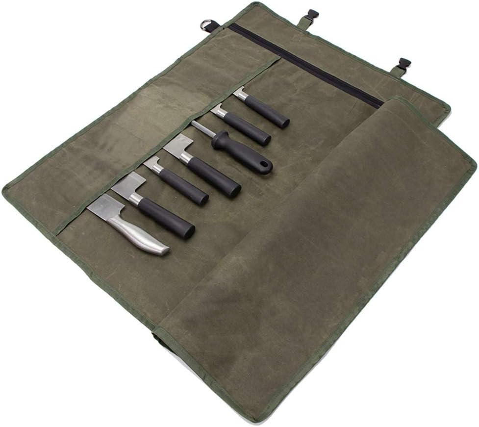 Hersent Chefs Knife Roll Bag Durable Functional Kitchen Tool