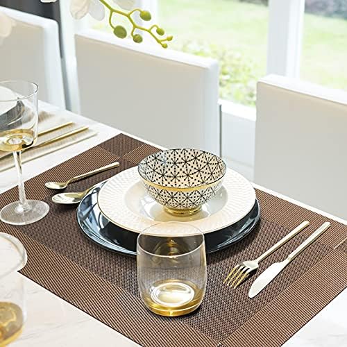 Aofmee 4-Pack Heat-Resistant Place Mats