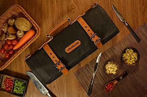 14-Pocket Knife Roll Case